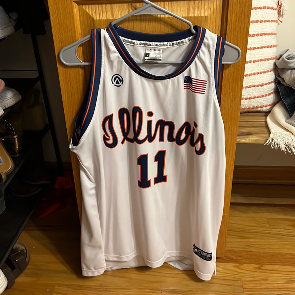 University of Illinois #11 basketball jersey